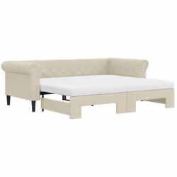 Ce lit de repos 2 en 1 avec lit gigogne, servant à la fois de canapé et de lit, constitue un supplément pratique et accrocheu ...