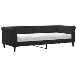 VidaXL 3197744 canapé lit sofa Noir
