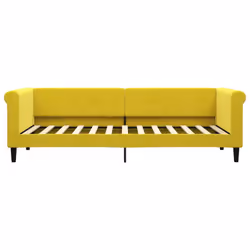 VidaXL 3197745 canapé lit sofa Jaune - Vue supplémentaire 4