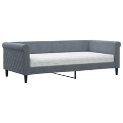 VidaXL 3197748 canapé lit sofa Gris