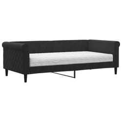 VidaXL 3197762 canapé lit sofa Noir
