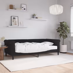 VidaXL 3197762 canapé lit sofa Noir