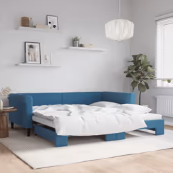 VidaXL 3197777 canapé lit sofa Bleu