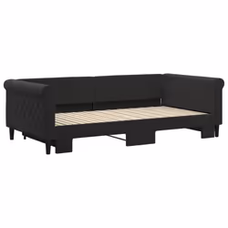 VidaXL 3197782 canapé lit sofa Noir