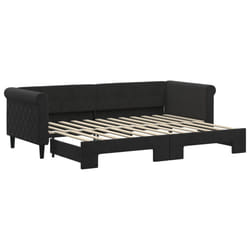 VidaXL 3197786 canapé lit sofa Noir