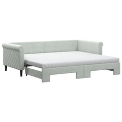 VidaXL 3197788 canapé lit sofa Gris