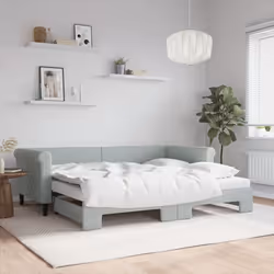 VidaXL 3197788 canapé lit sofa Gris