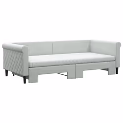 VidaXL 3197788 canapé lit sofa Gris