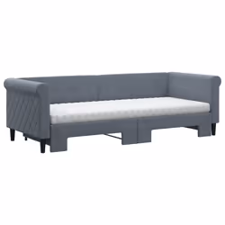 VidaXL 3197796 canapé lit sofa Gris