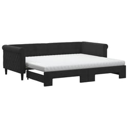 VidaXL 3197799 canapé lit sofa Noir