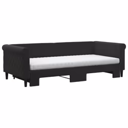 VidaXL 3197799 canapé lit sofa Noir