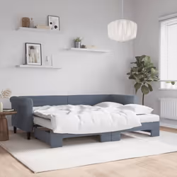 VidaXL 3197803 canapé lit sofa Gris