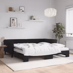 VidaXL 3197806 canapé lit sofa Noir - Vue supplémentaire 2