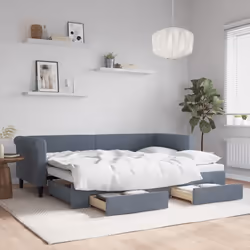 VidaXL 3197813 canapé lit sofa Gris