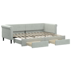VidaXL 3197832 canapé lit sofa Gris
