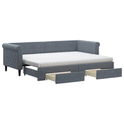 VidaXL 3197837 canapé lit sofa Gris