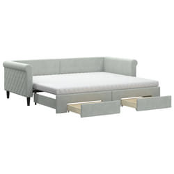 VidaXL 3197843 canapé lit sofa Gris