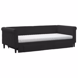 VidaXL 3197847 canapé lit sofa Noir