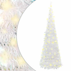 vidaXL Sapin escamotable 150 LED 180 cm