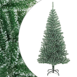 vidaXL Sapin de Noël artificiel 240 cm - Neige Floquée
