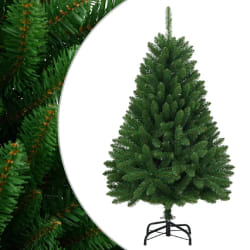 vidaXL Sapin de Noël à charnières 120 cm - Vert