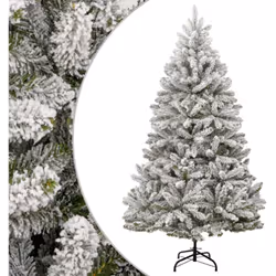 Ce bel arbre de Noël artificiel à charnières est très réaliste par sa forme et son apparence et est destiné à créer l’ambianc ...