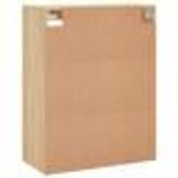 vidaXL Armoires murales 2 pcs chêne sonoma bois d'ingénierie