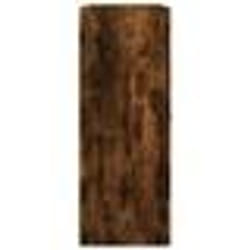 vidaXL Armoires murales 2 pcs chêne fumé bois d'ingénierie