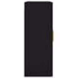 vidaXL Armoires murales 2 pcs noir bois d'ingénierie
