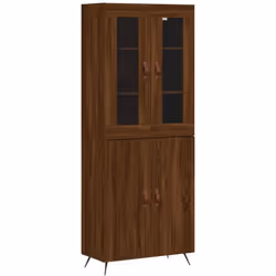 Cherchez-vous un buffet haut de gamme stylé ? Ce buffet haut ajoute un charme élégant à votre intérieur existant ! Matériau d ...