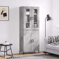 Cherchez-vous un buffet haut de gamme stylé ? Ce buffet haut ajoute un charme élégant à votre intérieur existant ! Matériau d ...