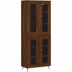Cherchez-vous un buffet haut de gamme stylé ? Ce buffet haut ajoute un charme élégant à votre intérieur existant ! Matériau d ...