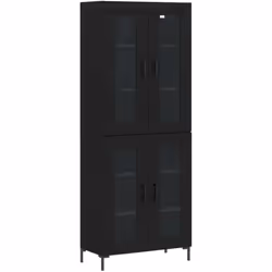 Cherchez-vous un buffet haut de gamme stylé ? Ce buffet haut ajoute un charme élégant à votre intérieur existant ! Matériau d ...