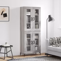Cherchez-vous un buffet haut de gamme stylé ? Ce buffet haut ajoute un charme élégant à votre intérieur existant ! Matériau d ...