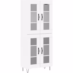 Cherchez-vous un buffet haut de gamme stylé ? Ce buffet haut ajoute un charme élégant à votre intérieur existant ! Matériau d ...