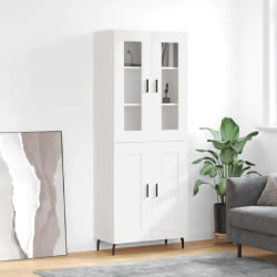 Vidaxl Buffet haut - Blanc
