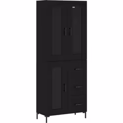 Cherchez-vous un buffet haut de gamme stylé ? Ce buffet haut ajoute un charme élégant à votre intérieur existant ! Matériau d ...
