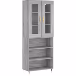 Cherchez-vous un buffet haut de gamme stylé ? Ce buffet haut ajoute un charme élégant à votre intérieur existant ! Matériau d ...