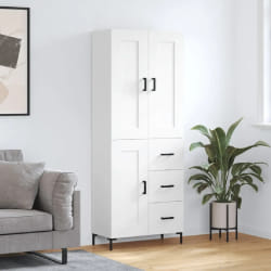 VIDAXL vidaXL Buffet haut Blanc