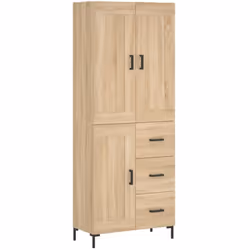 Cherchez-vous un buffet haut de gamme stylé ? Ce buffet haut ajoute un charme élégant à votre intérieur existant ! Matériau d ...