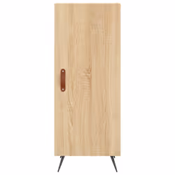 vidaXL Buffet haut Chêne sonoma 34,5x34x180 cm Bois d'ingénierie