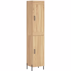 Cherchez-vous un buffet haut de gamme stylé ? Ce buffet haut ajoute un charme élégant à votre intérieur existant ! Matériau d ...