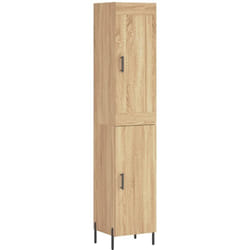 Vidaxl - Buffet haut Chêne sonoma 34,5x34x180 cm Bois d'ingénierie