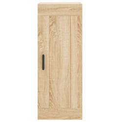 vidaXL Buffet haut Chêne sonoma 34,5x34x180 cm Bois d'ingénierie