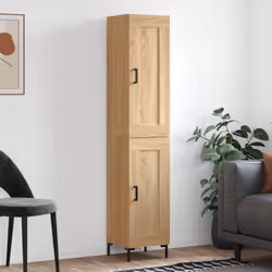 Cherchez-vous un buffet haut de gamme stylé ? Ce buffet haut ajoute un charme élégant à votre intérieur existant ! Matériau d ...