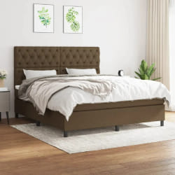vidaXL - Marron foncé 160x200 cm