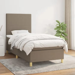 VIDAXL 90x190 cm - Taupe