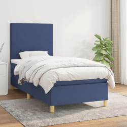 VIDAXL Bleu 90x190 cm