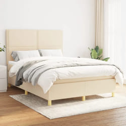 VIDAXL Tissu crème - 140x190 cm