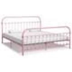 vidaXL Sommier à lattes de lit avec matelas Noir 90x190 cm Tissu - 90 x 190 cm